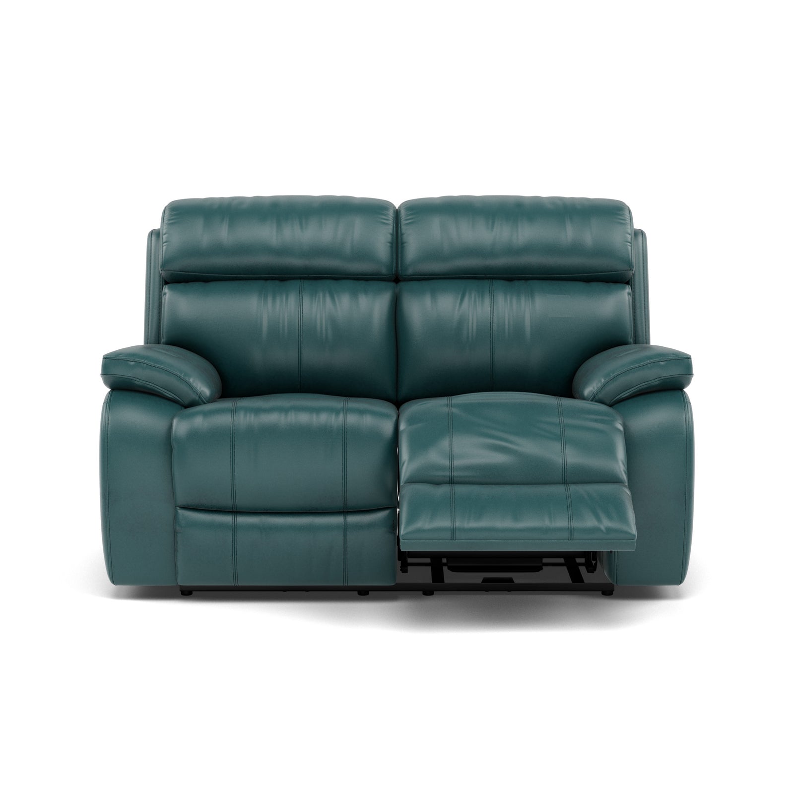 Galaxy 2 Seater Recliner Sofa - 2 Seater Sofa 2 Manual Recliners Cat 20S - Manual Recliner Sterling Home 13 BVS-301E LAKE GREEN