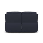 Galaxy 2 Seater Recliner Sofa - 2 Seater 2 Power Recliners Cat 20S - Power Recliner with USB — BXS-036C NAVY, gallery image 2