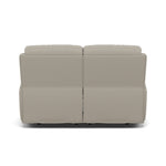 Galaxy 2 Seater Recliner Sofa - 2 Seater 2 Power Recliners Cat 20S - Power Recliner with USB — BXS-946B FEATHER GREY, gallery image 2
