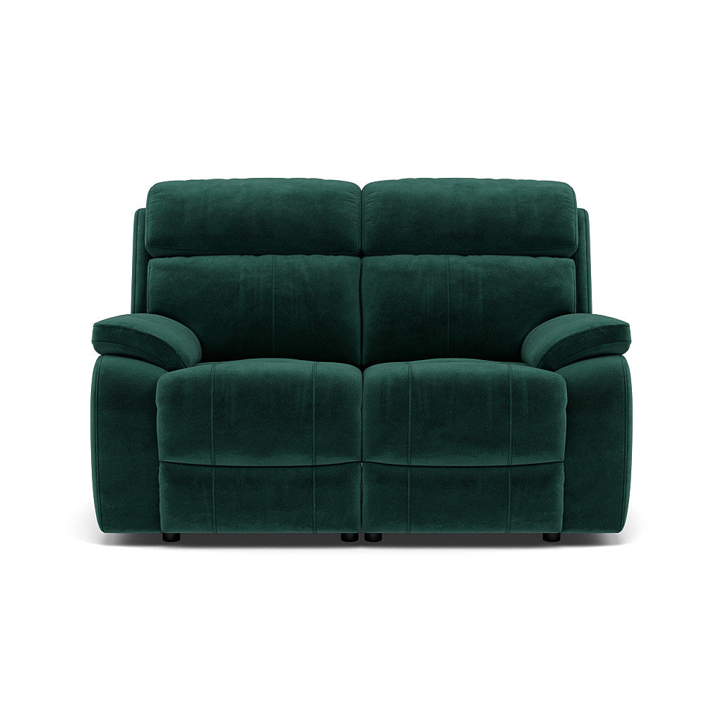 Galaxy 2 Seater Sofa - 2 Seater Fabric 2 Seater Sofas Sterling Home 17 FAB-MEG-37 EMERALD GREEN