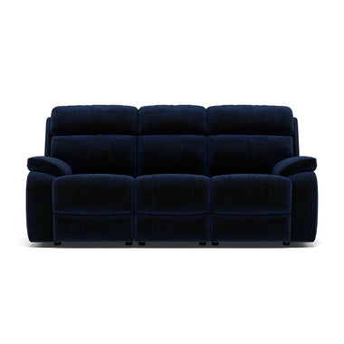 Galaxy 3 Seater Sofa - 3 Seater Fabric 3 Seater Sofas Sterling Home 16 FAB-MEG-28 NAVY