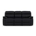 Galaxy 3 Seater Sofa - 3 Seater Cat 25S Sterling Home 11 NCS-023C BLACK