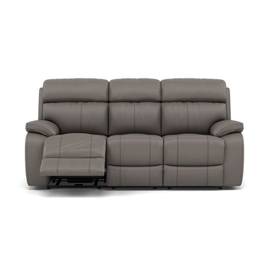 Galaxy 3 Seater Recliner Sofa - 3 Seater Sofa 2 Power Recliners Cat 20S - Power Recliner with USB 3 Seater Sofas Sterling Home 4 BXS-042E ELEPHANT