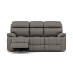 Galaxy 3 Seater Recliner Sofa - 3 Seater Sofa 2 Power Recliners Cat 25S - Power Recliner with USB 3 Seater Sofas Sterling Home 7 NCS-042E ELEPHANT