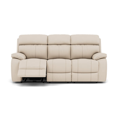 Galaxy 3 Seater Recliner Sofa - 3 Seater Sofa 2 Power Recliners Cat 25S - Power Recliner with USB 3 Seater Sofas Sterling Home 3 NCS-156E FROST