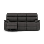Galaxy 3 Seater Recliner Sofa - 3 Seater Sofa 2 Power Recliners Cat 25S - Power Recliner with USB 3 Seater Sofas Sterling Home 8 NCS-180E SLATE GREY