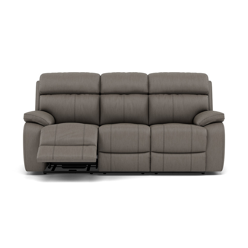 Galaxy 3 Seater Recliner Sofa - 3 Seater Sofa 2 Power Recliners Cat 25S - Power Recliner with USB 3 Seater Sofas Sterling Home 11 NCS-232E GRANITE