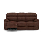 Galaxy 3 Seater Recliner Sofa - 3 Seater Sofa 2 Manual Recliners Cat 20S - Manual Recliner 3 Seater Sofas Sterling Home 13 TOS-195E HAZELNUT