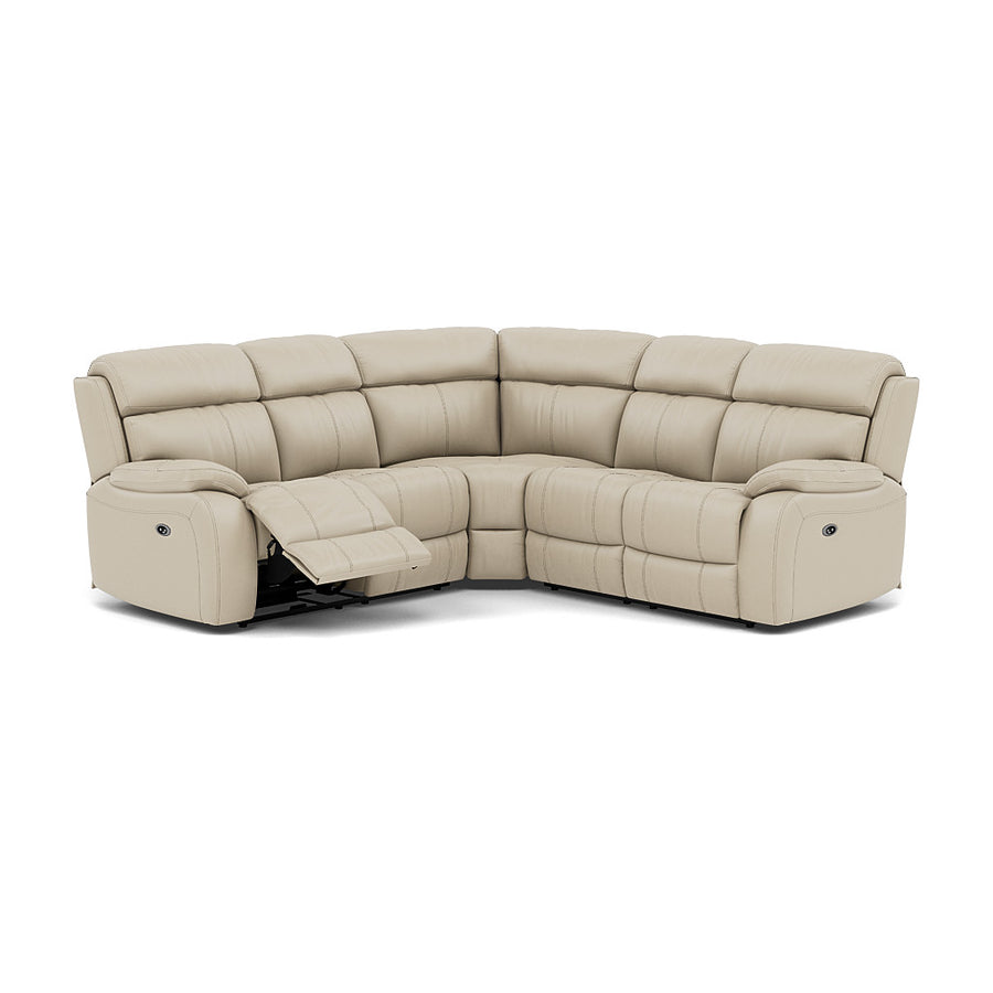 Galaxy Corner Recliner Sofa - Combination 3 2 Corner 2 with 2 Power Recliners Cat 20S - Left Hand Facing - Power Recliner with USB Corner Sofas Sterling Home 2 BXS-041E SILVER GREY