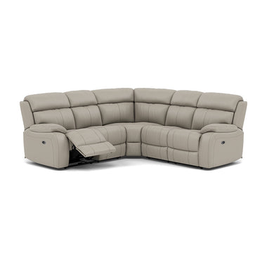 Galaxy Corner Recliner Sofa - Combination 3 2 Corner 2 with 2 Power Recliners Cat 20S - Left Hand Facing - Power Recliner with USB Corner Sofas Sterling Home 3 BXS-946B FEATHER GREY