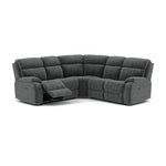 Galaxy Corner Recliner Sofa - Combination 3 2 Corner 2 with 2 Power Recliners Fabric - Left Hand Facing - Power Recliner with USB Corner Sofas Sterling Home 16 FAB-MEG-20 PEWTER