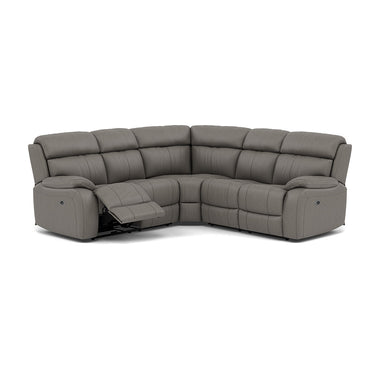 Galaxy Corner Recliner Sofa - Combination 3 2 Corner 2 with 2 Power Recliners Cat 25S - Left Hand Facing - Power Recliner with USB Corner Sofas Sterling Home 7 NCS-042E ELEPHANT