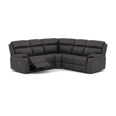 Galaxy Corner Recliner Sofa - Combination 3 2 Corner 2 with 2 Power Recliners Cat 25S - Left Hand Facing - Power Recliner with USB Corner Sofas Sterling Home 8 NCS-180E SLATE GREY