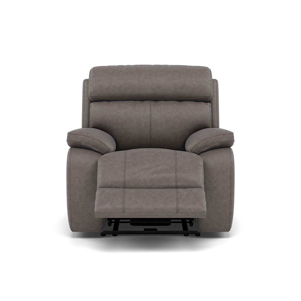 Galaxy Recliner Armchair - Manual Recliner Chair Fabric - Manual Recliner Sterling Home 5 BFA-BLJ-042 ELEPHANT
