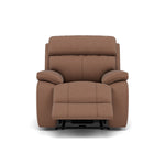 Galaxy Recliner Armchair - Manual Recliner Chair Fabric - Manual Recliner Sterling Home 6 BFA-BLJ-04 TOBACCO