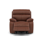 Galaxy Recliner Armchair - Manual Recliner Chair Fabric - Manual Recliner Sterling Home 7 BFA-BLJ-05 HAZELNUT