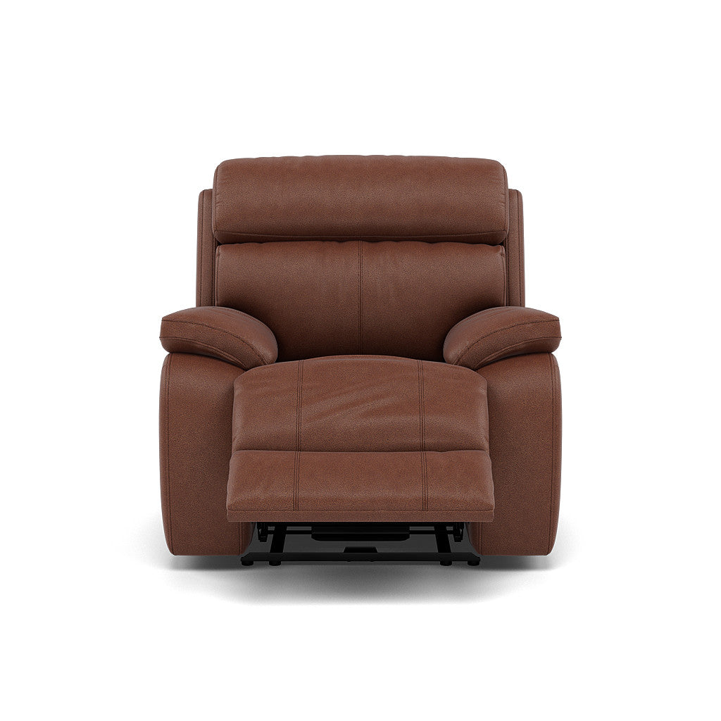 Galaxy Recliner Armchair - Manual Recliner Chair Fabric - Manual Recliner Sterling Home 7 BFA-BLJ-05 HAZELNUT