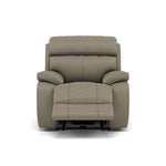 Galaxy Recliner Armchair - Manual Recliner Chair Cat 20S - Manual Recliner Sterling Home 17 BXS-039C PEBBLE