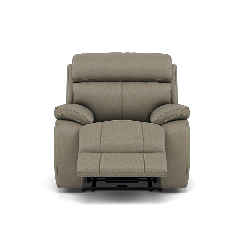 Galaxy Recliner Armchair - Manual Recliner Chair Cat 20S - Manual Recliner Sterling Home 17 BXS-039C PEBBLE