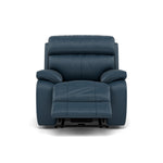 Galaxy Recliner Armchair - Manual Recliner Chair Cat 20S - Manual Recliner Sterling Home 13 BXS-313E OCEAN BLUE