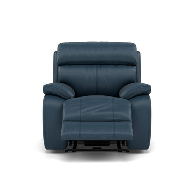 Galaxy Recliner Armchair - Manual Recliner Chair Cat 20S - Manual Recliner Sterling Home 12 BXS-313E OCEAN BLUE