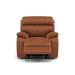 Galaxy Recliner Armchair - Manual Recliner Chair Cat 20S - Manual Recliner Sterling Home 11 BXS-334E PECAN BROWN