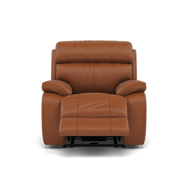 Galaxy Recliner Armchair - Manual Recliner Chair Cat 20S - Manual Recliner Sterling Home 10 BXS-334E PECAN BROWN