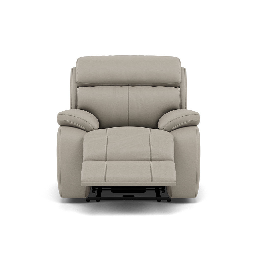 Galaxy Recliner Armchair - Manual Recliner Chair Cat 20S - Manual Recliner Sterling Home 8 BXS-946B FEATHER GREY