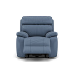 Galaxy Recliner Armchair - Manual Recliner Chair Fabric - Manual Recliner Sterling Home 11 BFA-MAD-08 PACIFIC BLUE