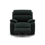 Galaxy Recliner Armchair - Manual Recliner Chair Fabric - Manual Recliner Sterling Home 12 FAB-MEG-21 CHARCOAL GREY