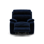 Galaxy Recliner Armchair - Manual Recliner Chair Fabric - Manual Recliner Sterling Home 15 FAB-MEG-28 NAVY