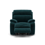 Galaxy Recliner Armchair - Manual Recliner Chair Fabric - Manual Recliner Sterling Home 16 FAB-MEG-36 LAKE GREEN