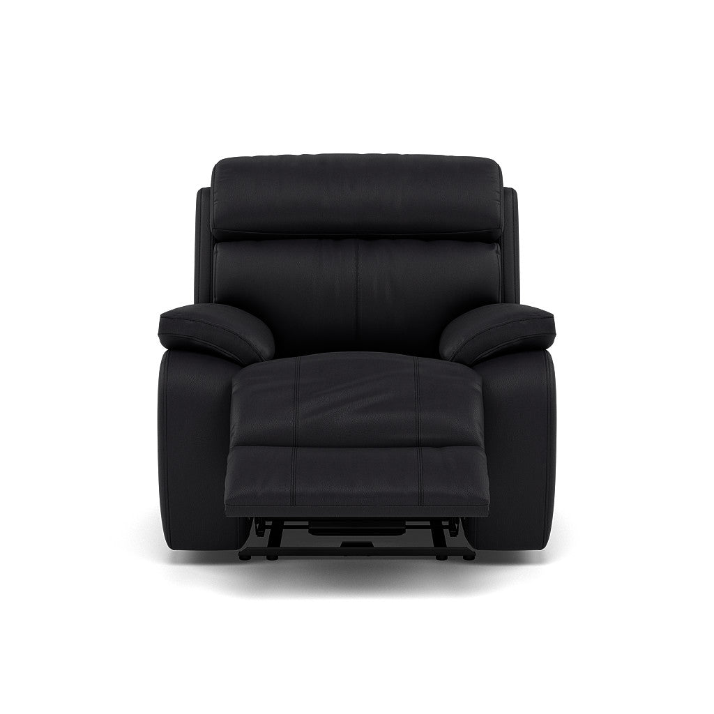 Galaxy Recliner Armchair - Manual Recliner Chair Cat 25S - Manual Recliner Sterling Home 12 NCS-023C BLACK