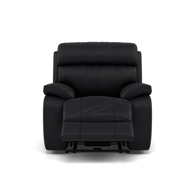 Galaxy Recliner Armchair - Manual Recliner Chair Cat 25S - Manual Recliner Sterling Home 12 NCS-023C BLACK