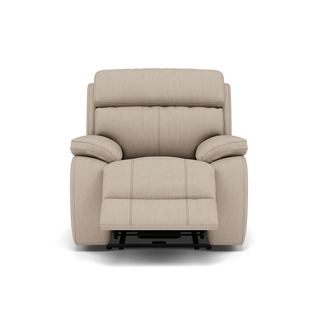 Galaxy Recliner Armchair - Manual Recliner Chair Cat 25S - Manual Recliner Sterling Home 9 NCS-039C PEBBLE