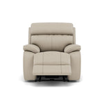Galaxy Recliner Armchair - Manual Recliner Chair Cat 25S - Manual Recliner Sterling Home 4 NCS-041E SILVER GREY