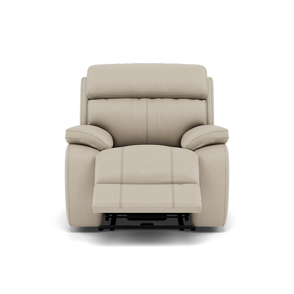 Galaxy Recliner Armchair - Manual Recliner Chair Cat 25S - Manual Recliner Sterling Home 4 NCS-041E SILVER GREY
