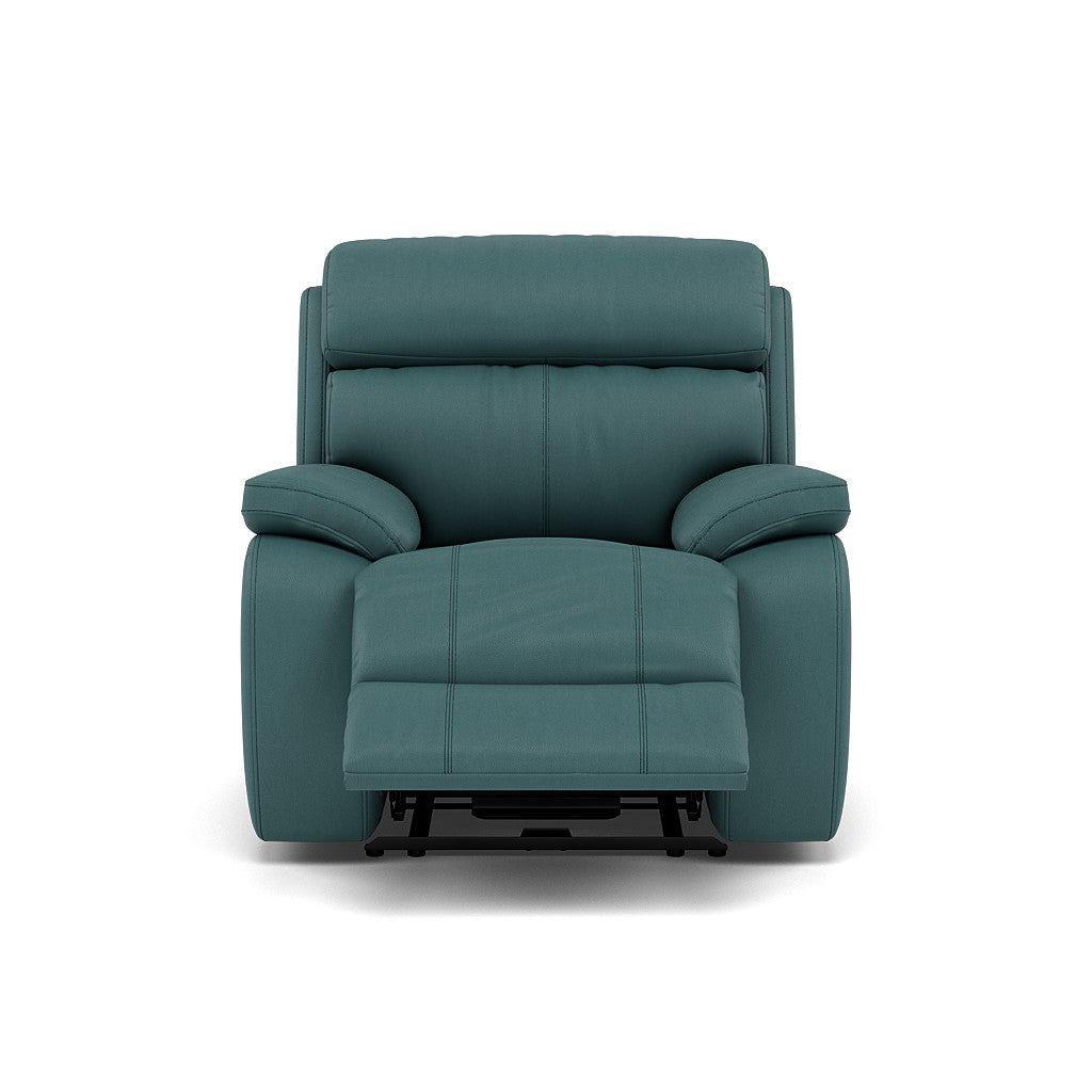Galaxy Recliner Armchair - Manual Recliner Chair Cat 25S - Manual Recliner Sterling Home 16 NCS-301E LAKE GREEN