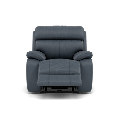 Galaxy Recliner Armchair - Manual Recliner Chair Cat 25S - Manual Recliner Sterling Home 13 NCS-313E OCEAN BLUE