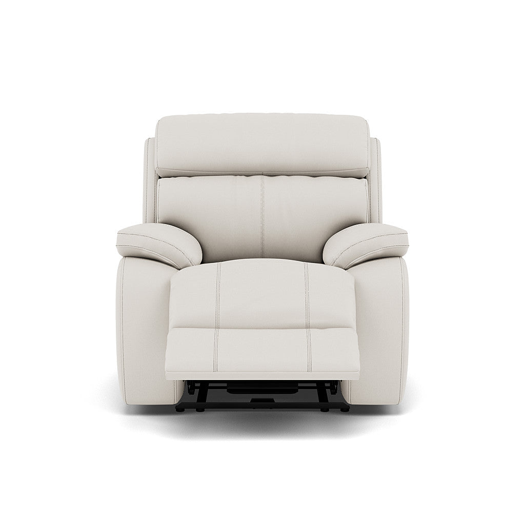 Galaxy Recliner Armchair - Manual Recliner Chair Cat 25S - Manual Recliner Sterling Home 1 NCS-744D STAR WHITE