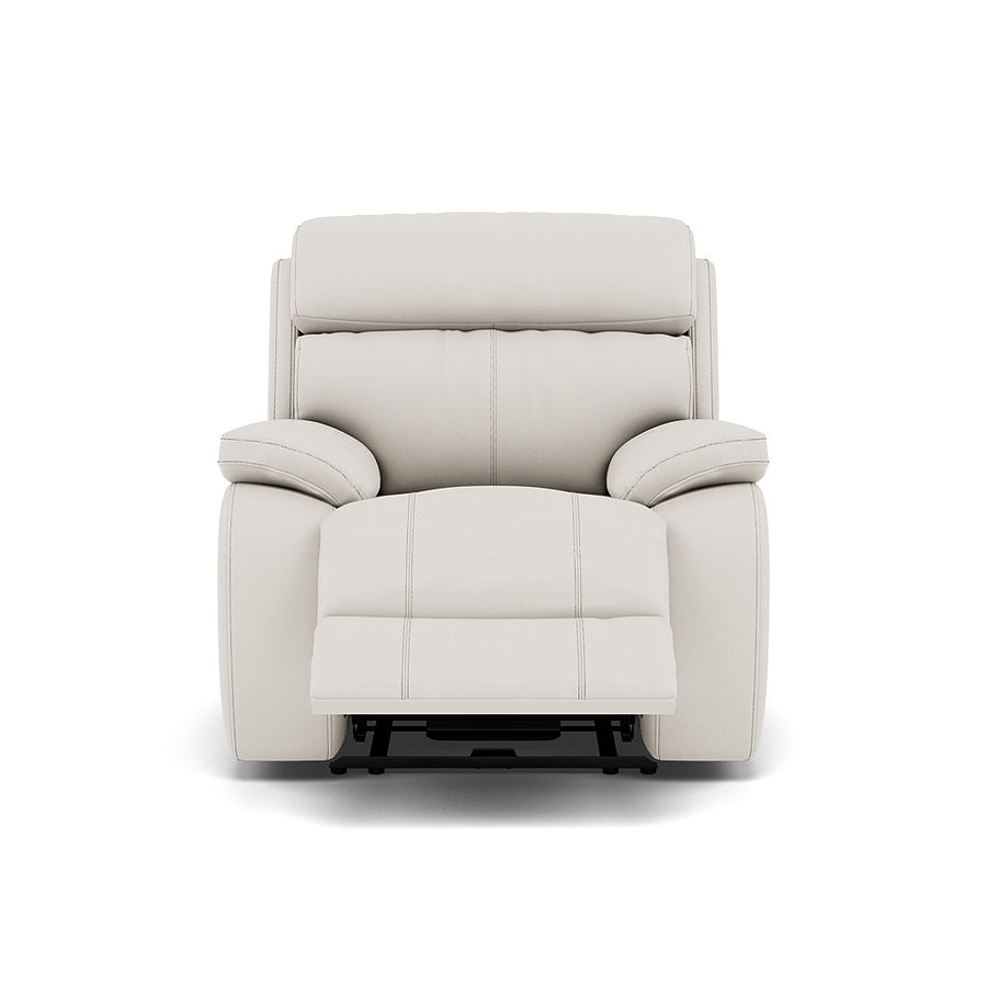 Galaxy Recliner Armchair - Manual Recliner Chair Cat 25S - Manual Recliner Sterling Home 1 NCS-744D STAR WHITE