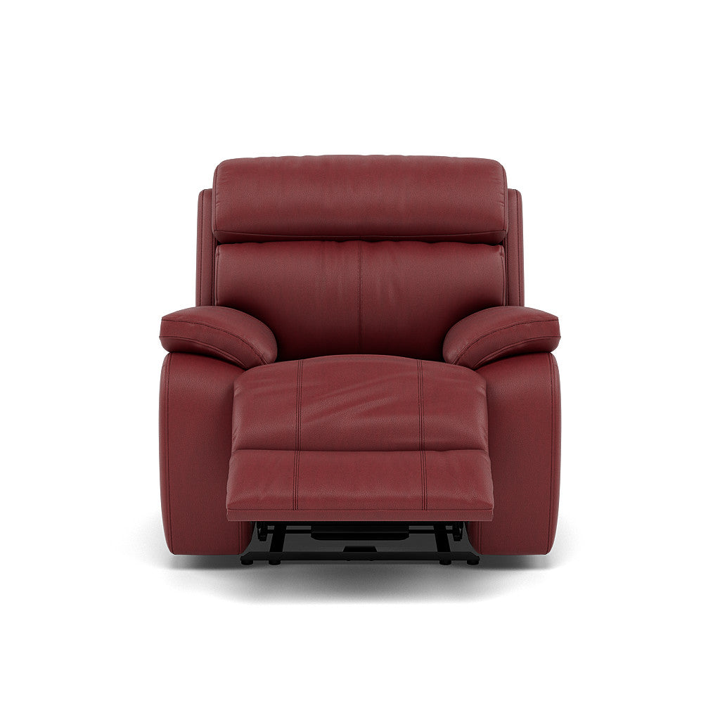 Galaxy Recliner Armchair - Manual Recliner Chair Cat 25S - Manual Recliner Sterling Home 15 NCS-854C RUSTIC RED