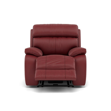 Galaxy Recliner Armchair - Manual Recliner Chair Cat 25S - Manual Recliner Sterling Home 15 NCS-854C RUSTIC RED