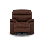 Galaxy Recliner Armchair - Manual Recliner Chair Cat 20S - Manual Recliner Sterling Home 16 TOS-195E HAZELNUT