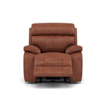 Galaxy Recliner Armchair - Manual Recliner Chair Cat 20S - Manual Recliner Sterling Home 15 TOS-376E BRANDY