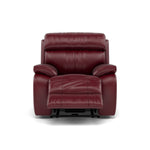 Galaxy Recliner Armchair - Manual Recliner Chair Cat 20S - Manual Recliner Sterling Home 1 BVS-035C DEEP RED