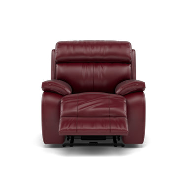 Galaxy Recliner Armchair - Manual Recliner Chair Cat 20S - Manual Recliner Sterling Home 1 BVS-035C DEEP RED