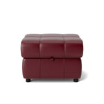 Galaxy Storage Footstool - Storage Foostool Cat 20S Footstools Sterling Home 1 BVS-035C DEEP RED