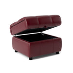 Galaxy Storage Footstool - Storage Foostool Cat 20S — BVS-035C DEEP RED, gallery image 1