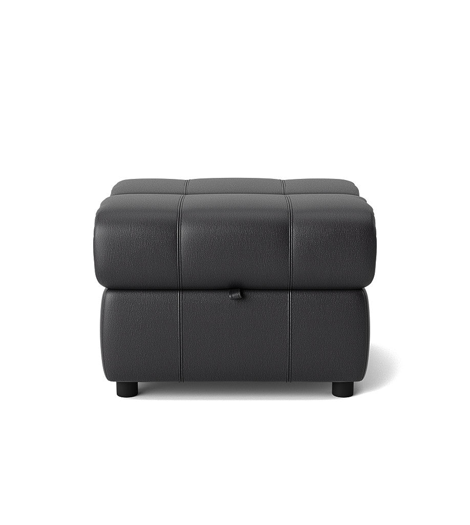 Galaxy Storage Footstool - Storage Foostool Cat 20S Footstools Sterling Home 9 BXS-058E SHALE